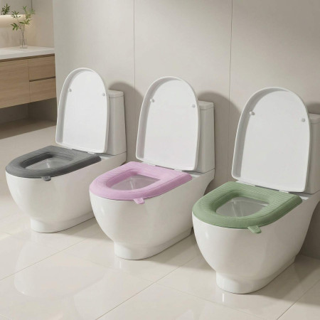 (১ পিস) - Toilet Seat Cover - 1 Pis